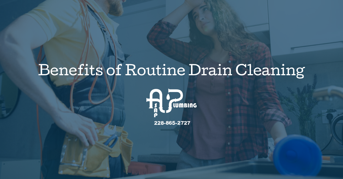 Benefits of Routine Drain Cleaning