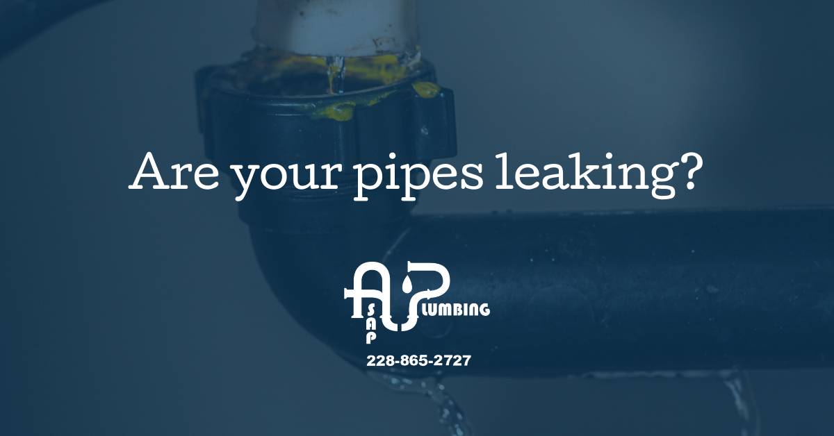 Are your pipes leaking?