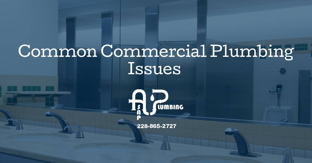 Common Commercial Plumbing Issues