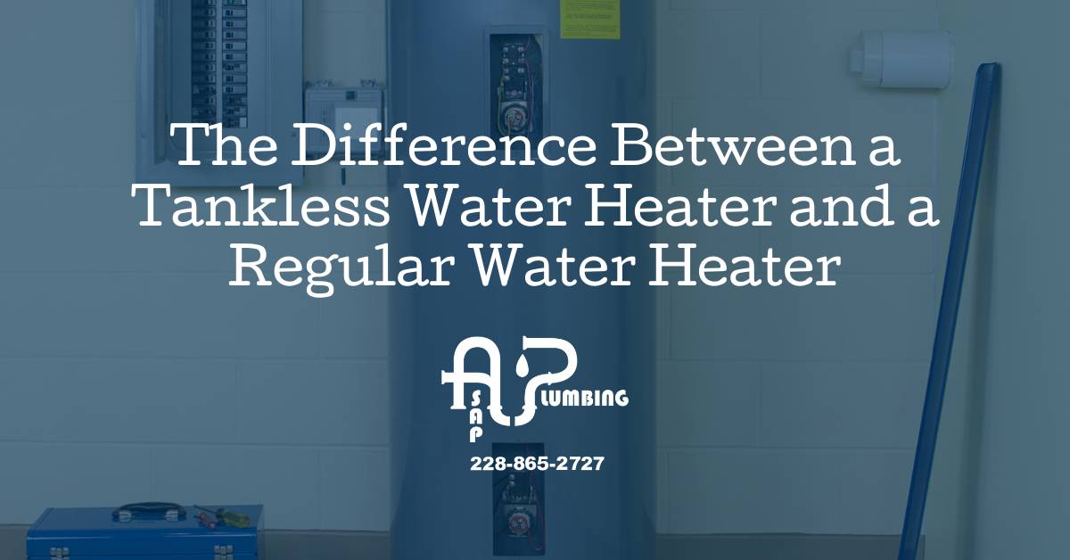 The Difference Between a Tankless Water Heater and a Regular Water Heater