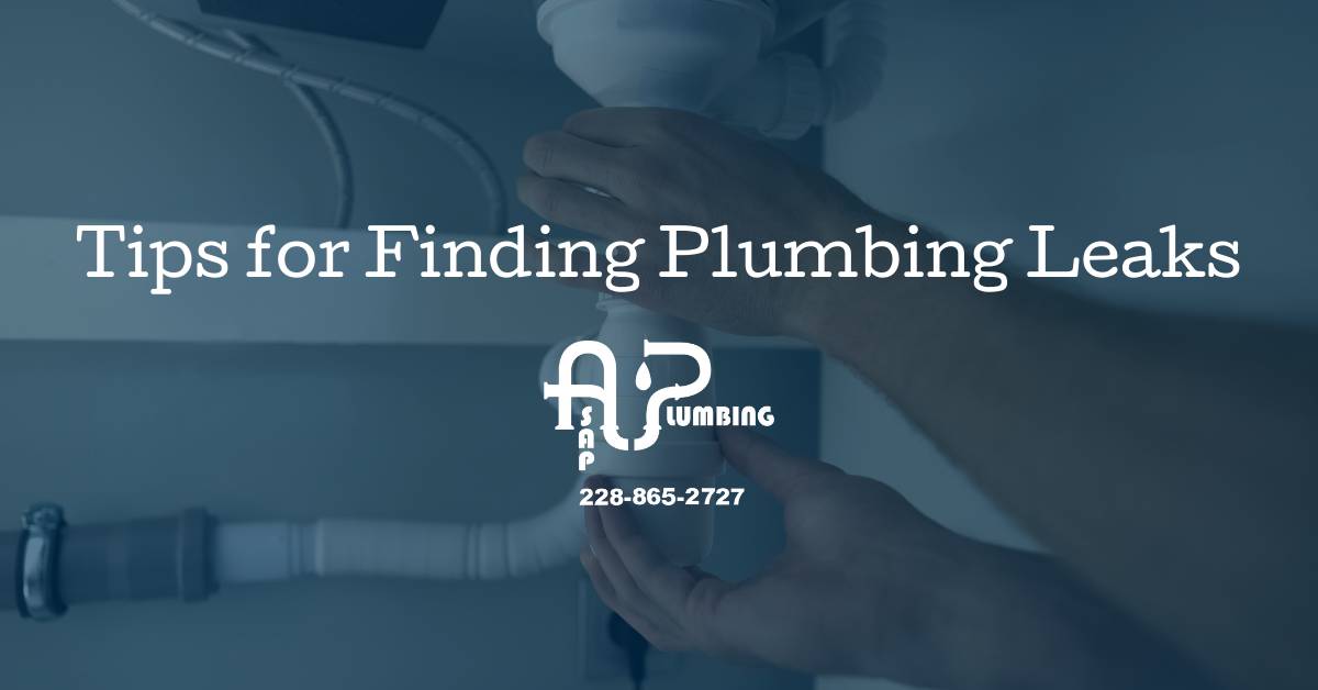 Tips for Finding Plumbing Leaks