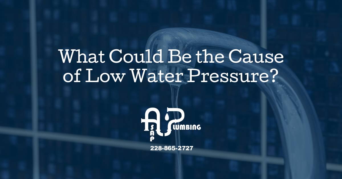 What Could Be the Cause of Low Water Pressure?
