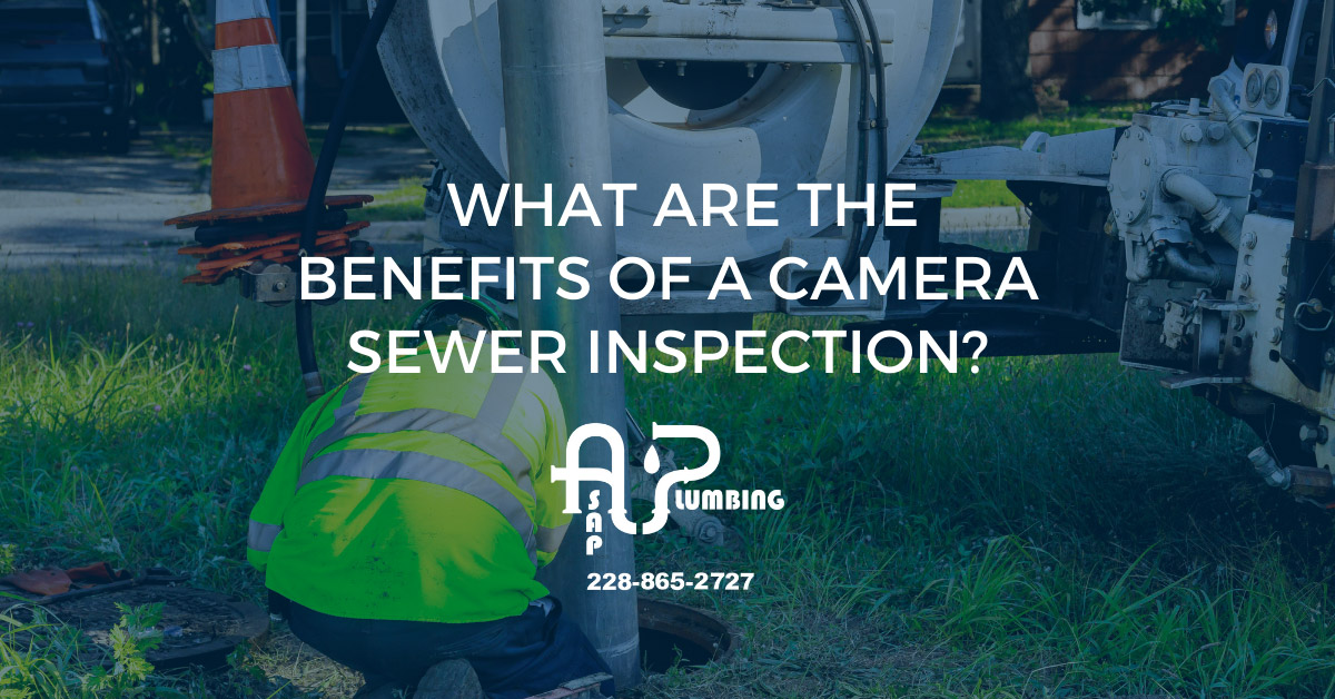 What are the benefits of a camera sewer inspection?