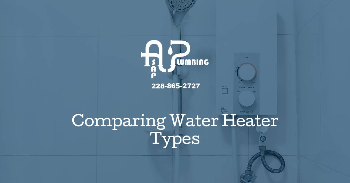 Comparing Water Heater Types: Tankless, Gas and Electric Explained